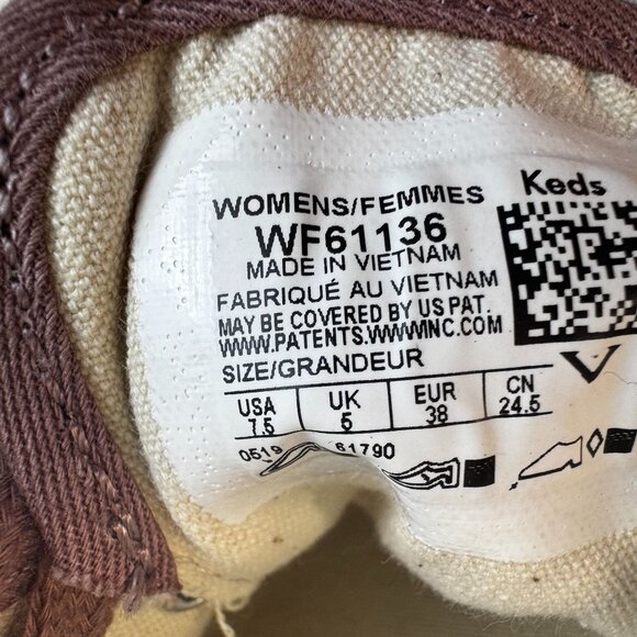 Keds Women’s Sneakers Champion Dream Foam Lace Up Mauve 7.5 WF61136 - Picture 5 of 7